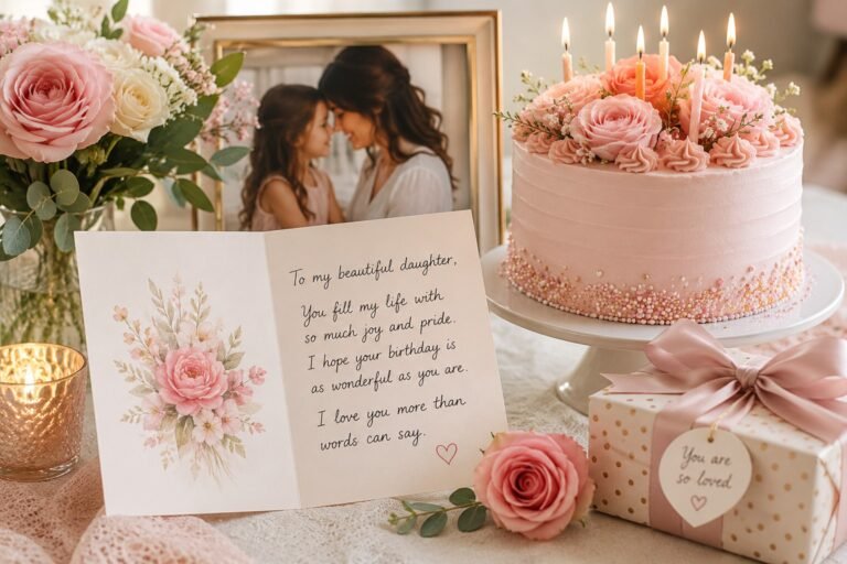 birthday wishes for daughter banner