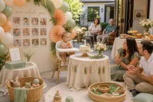 first birthday party ideas banner
