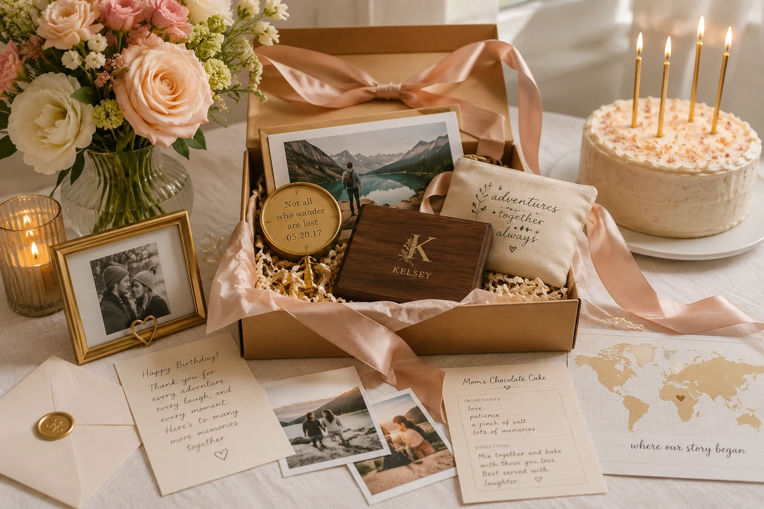 Meaningful personalized birthday gift ideas using memories, photos, hobbies and milestone details